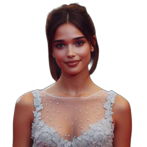 dress, jewelry, face, crown, photorealistic, pixel art, oil painting, cartoon transparent PNG cut-out