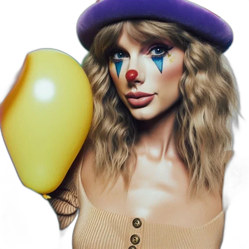 hat, mask, photorealistic, 3d render, concept art, watercolor, woman, wears transparent PNG cut-out