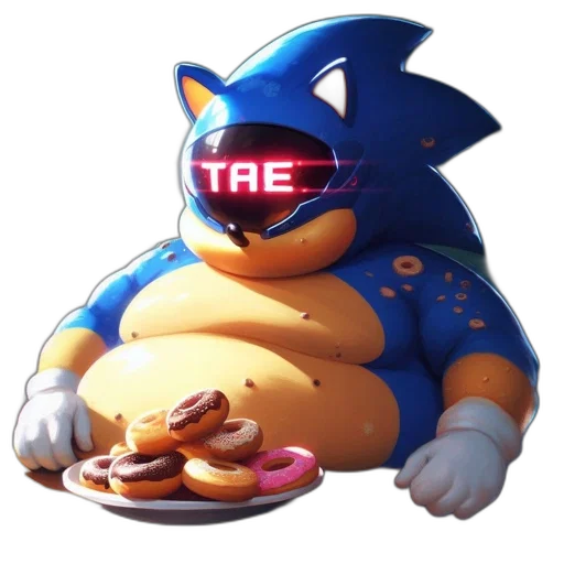food, creature, animal, robot, concept art, vaporwave, pixel art, 3d render transparent PNG cut-out