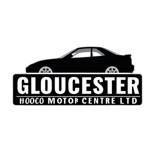 second, image, stylized, logo, gloucester, trade, motor, centre transparent PNG cut-out