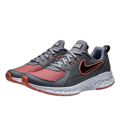 shoes, 3d render, photorealistic, nike transparent PNG cut-out