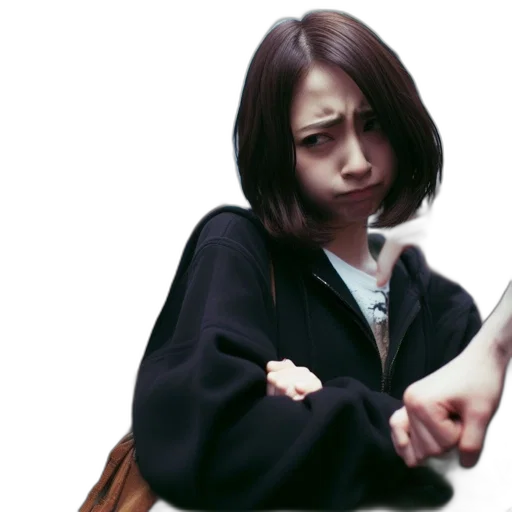 staff, jacket, weapon, photorealistic, anime, concept art, 3d render, young transparent PNG cut-out