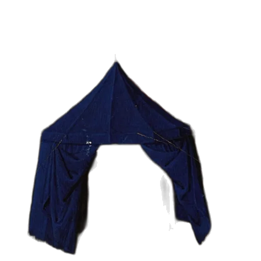 umbrella, jacket, dress, mask, 3d render, blue, medieval, painting transparent PNG cut-out