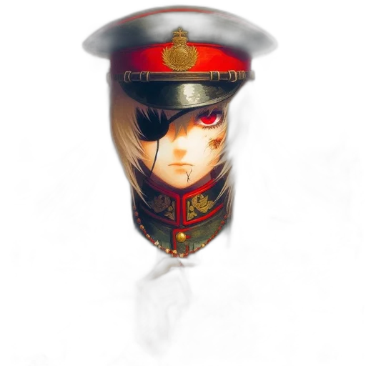 weapon, hat, crown, robot, anime, concept art, pixel art, fantasy art transparent PNG cut-out