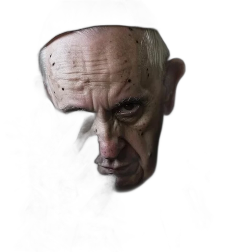 face, mask, staff, creature, photorealistic, concept art, 3d render, fantasy art transparent PNG cut-out