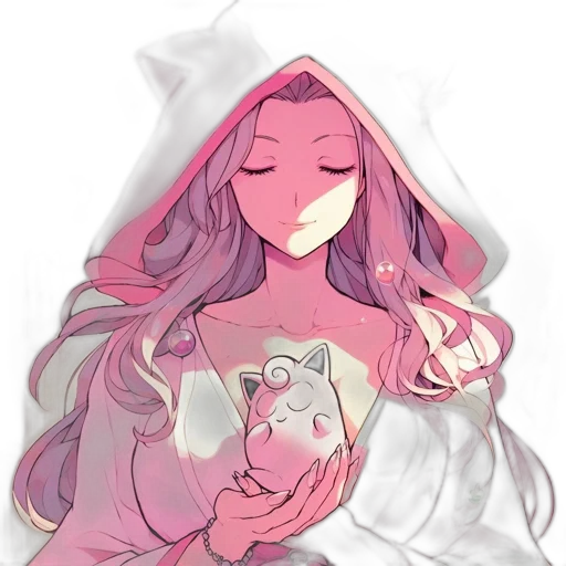 mask, staff, dress, vaporwave, pixel art, anime, watercolor, fire transparent PNG cut-out