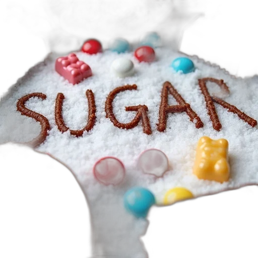 food, close-up, view, variety, candies, baked, goods, including transparent PNG cut-out