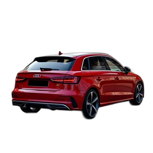 car, 3d render, photorealistic, audi transparent PNG cut-out