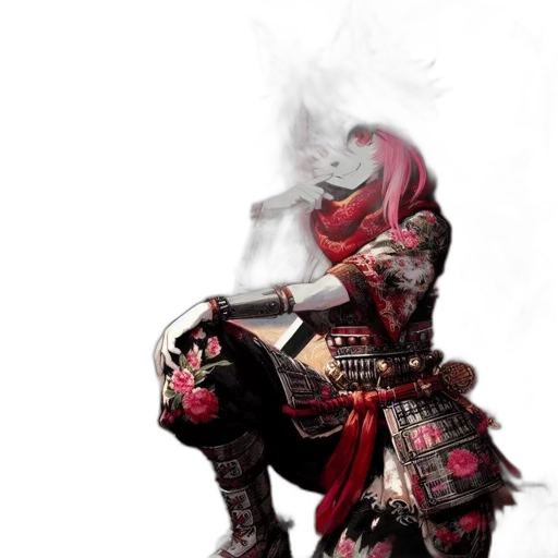 sword, weapon, dragon, mask, fantasy art, concept art, photorealistic, 3d render transparent PNG cut-out