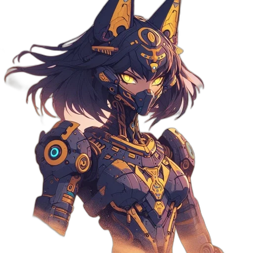 mask, jewelry, crown, staff, concept art, fantasy art, anime, pixel art transparent PNG cut-out
