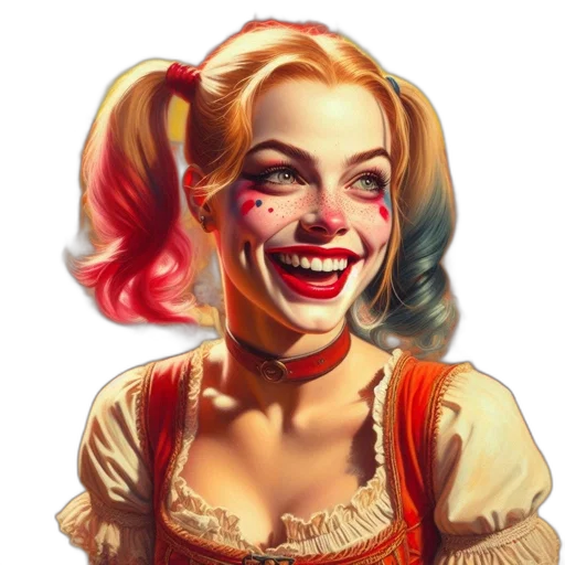 face, mask, comic book art, concept art, fantasy art, photorealistic, woman, two transparent PNG cut-out