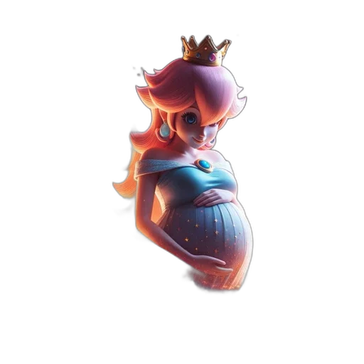 crown, dress, jewelry, weapon, concept art, 3d render, pixel art, fantasy art transparent PNG cut-out