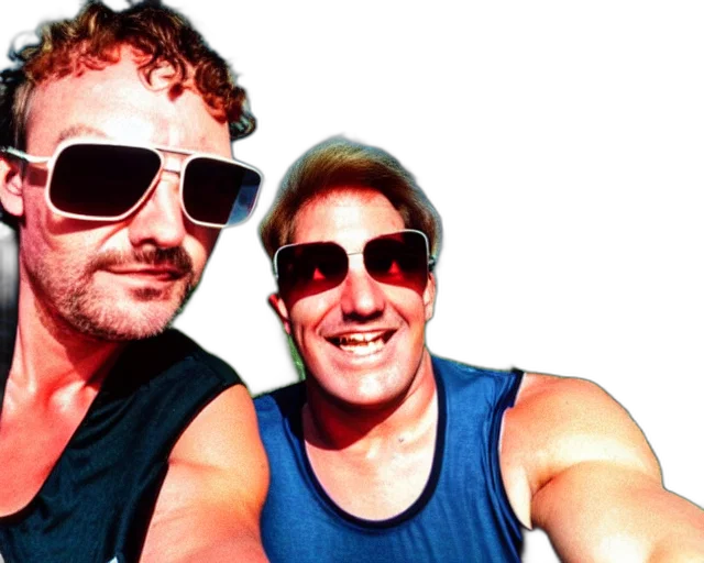 selfie, content, bloke, wearing transparent PNG cut-out