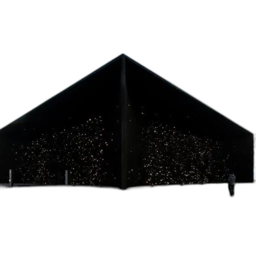 umbrella, staff, furniture, building, 3d render, concept art, outer space, night transparent PNG cut-out