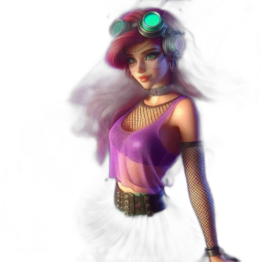 staff, jewelry, fantasy art, concept art, 3d render, comic book art, neon lights, neon transparent PNG cut-out