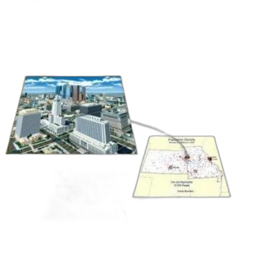 building, 3d render, cover, thematic, cartography, geovisualization, terry, slocum transparent PNG cut-out