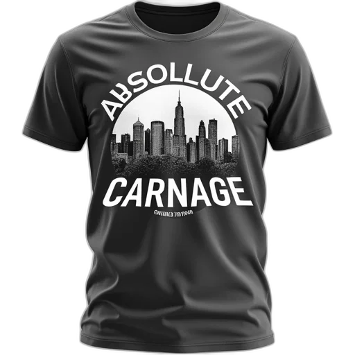 cyberpunk, grey, t-shirt, circular, logo, design, featuring, text transparent PNG cut-out