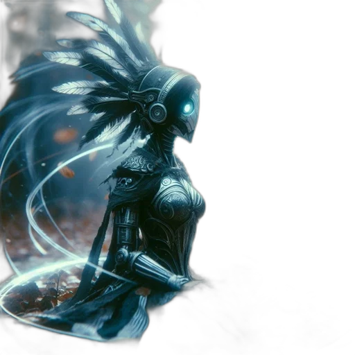 dragon, mask, creature, weapon, concept art, fantasy art, comic book art, 3d render transparent PNG cut-out