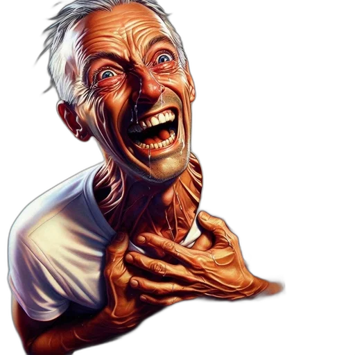 face, mask, creature, staff, photorealistic, concept art, comic book art, 3d render transparent PNG cut-out