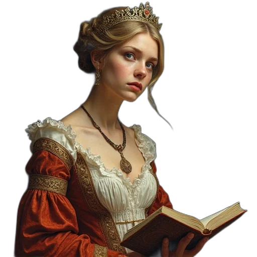 crown, face, dress, jewelry transparent PNG cut-out