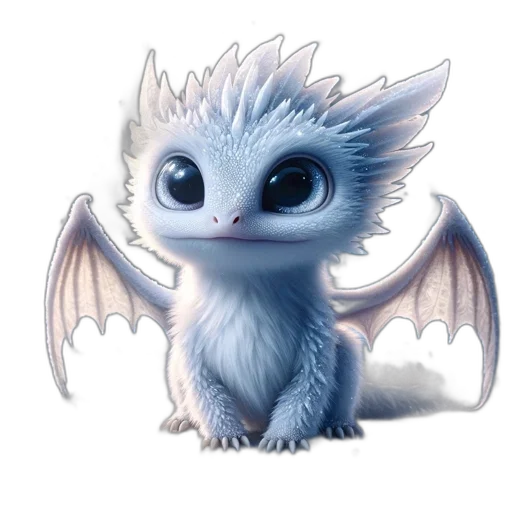 dragon, creature, animal, staff, fantasy art, concept art, pixel art, 3d render transparent PNG cut-out
