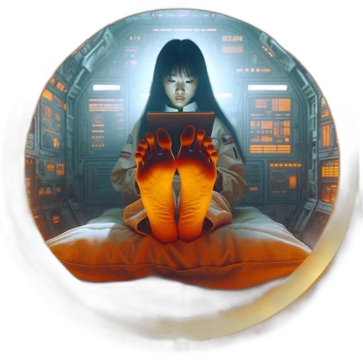 mask, jacket, concept art, fantasy art, cyberpunk, photorealistic, outer space, night transparent PNG cut-out