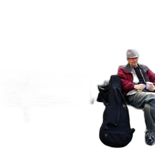 jacket, hat, 3d render, photorealistic, concept art, pixel art, man, red transparent PNG cut-out
