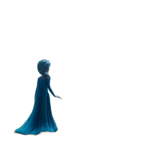 dress, staff, robot, crown, concept art, 3d render, pixel art, fantasy art transparent PNG cut-out