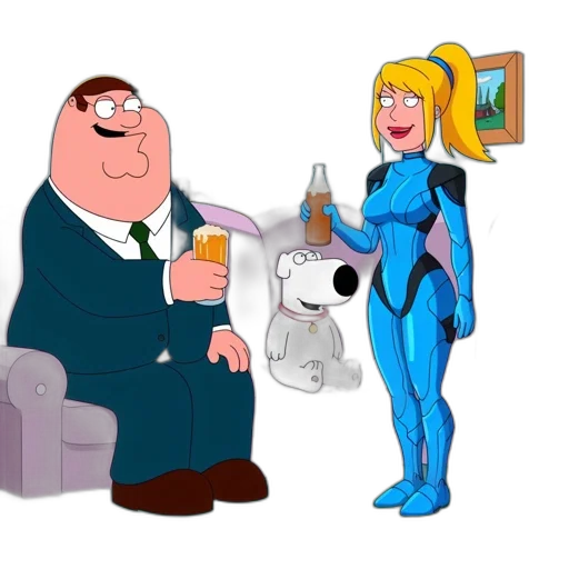 animal, robot, furniture, dress, cartoon, concept art, comic book art, anime transparent PNG cut-out