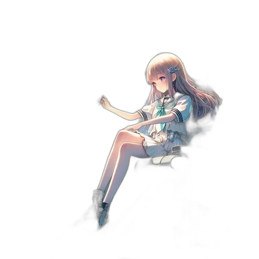 staff, weapon, sword, dress, pixel art, anime, concept art, watercolor transparent PNG cut-out