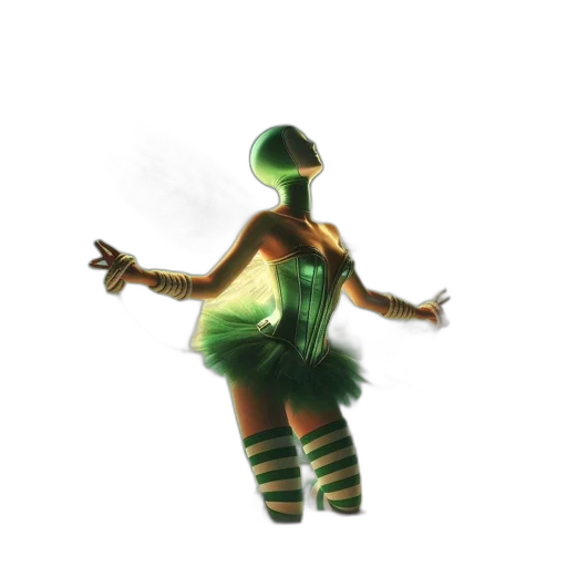 dress, creature, robot, staff, concept art, 3d render, fantasy art, pixel art transparent PNG cut-out