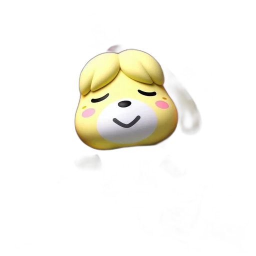staff, animal, face, mask, 3d render, concept art, vaporwave, pixel art transparent PNG cut-out