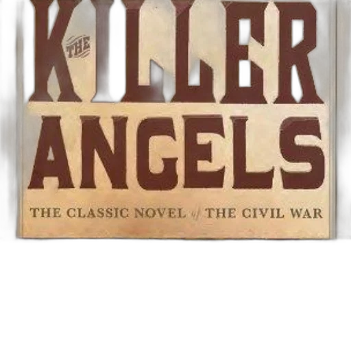 cover, killer, angels, classic, novel, civil, war, features transparent PNG cut-out