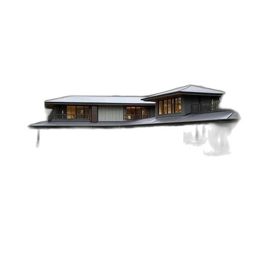 building, furniture, crown, 3d render transparent PNG cut-out