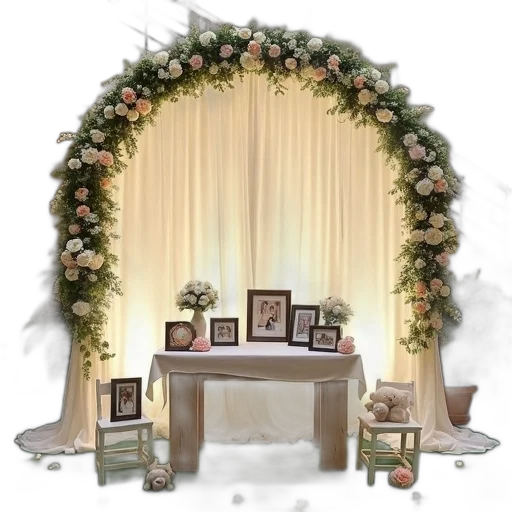 furniture, jewelry, crown, photorealistic, 3d render, concept art, watercolor, forest transparent PNG cut-out