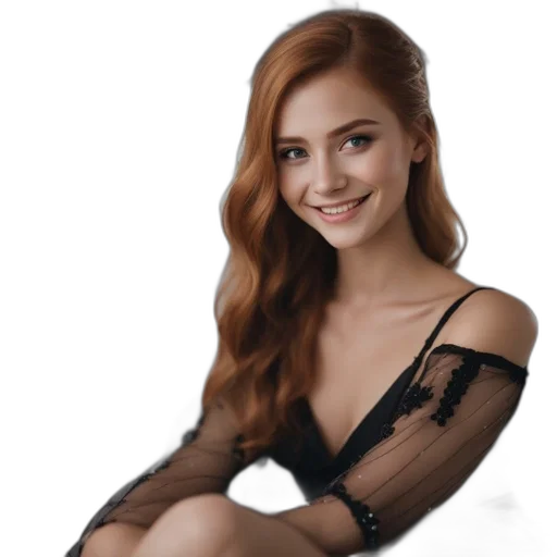 dress, jewelry, face, hair, photorealistic, cartoon, oil painting, fantasy art transparent PNG cut-out