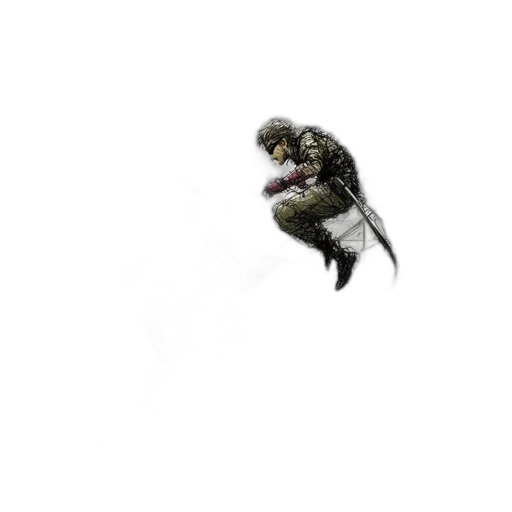 creature, animal, dragon, staff, concept art, 3d render, photorealistic, pixel art transparent PNG cut-out