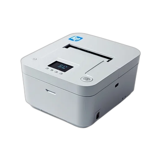 robot, 3d render, modern, compact, sleek, printer, digital, display transparent PNG cut-out