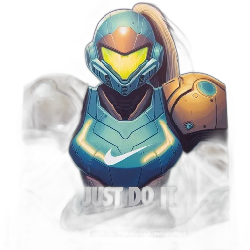 robot, mask, jacket, face, concept art, pixel art, watercolor, 3d render transparent PNG cut-out
