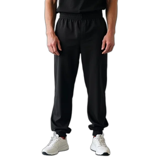 jacket, staff, monochrome, dark, men, pants, sports, season transparent PNG cut-out