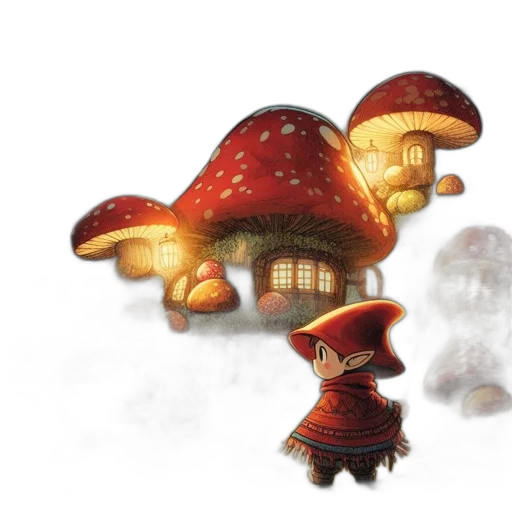 hat, creature, dragon, concept art, 3d render, fantasy art, watercolor, snow transparent PNG cut-out
