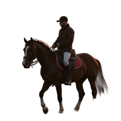 staff, jacket, animal, hat transparent PNG cut-out