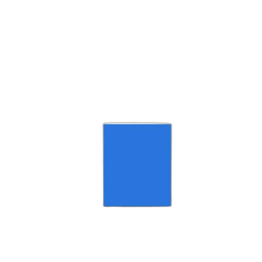 robot, face, pixel art, blue transparent PNG cut-out