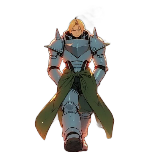 sword, weapon, staff, jacket, concept art, pixel art, fantasy art, comic book art transparent PNG cut-out