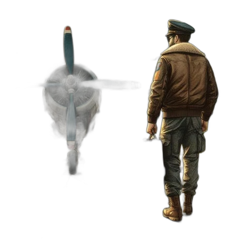 jacket, umbrella, weapon, staff, concept art, 3d render, photorealistic, pixel art transparent PNG cut-out