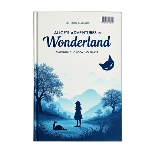concept art, underwater, fog, book, cover, white, background, featuring transparent PNG cut-out