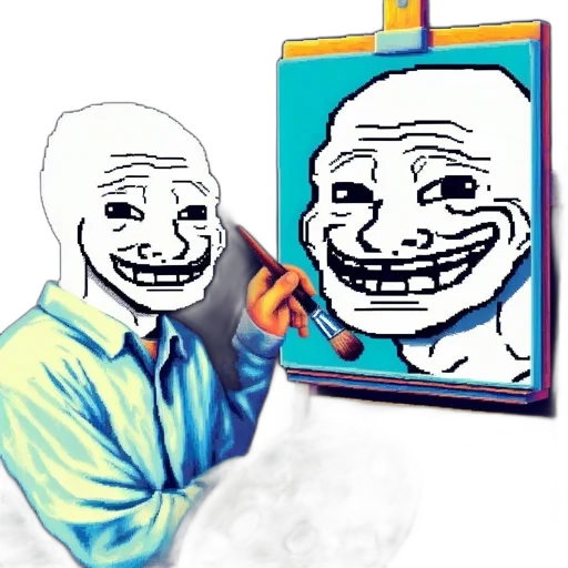 mask, face, robot, photorealistic, oil painting, cartoon, concept art, fire transparent PNG cut-out