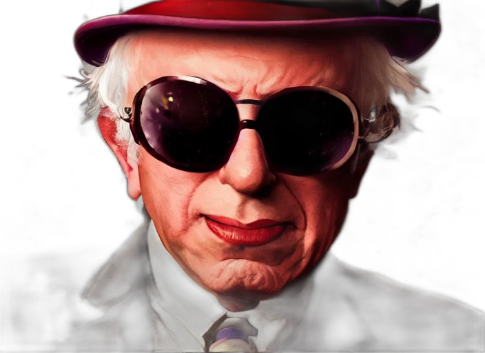 face, hat, photorealistic, concept art transparent PNG cut-out