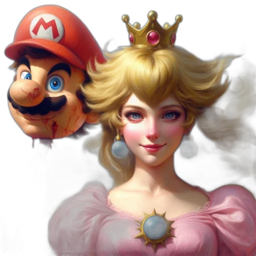 crown, face, mask, hat, concept art, fantasy art, photorealistic, 3d render transparent PNG cut-out