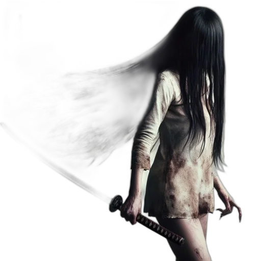 hair, dress, mask, creature, concept art, photorealistic, fantasy art, 3d render transparent PNG cut-out